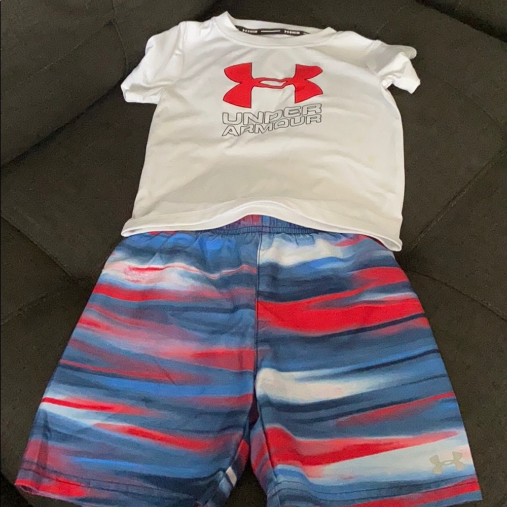Toddler Under Armour swim set
